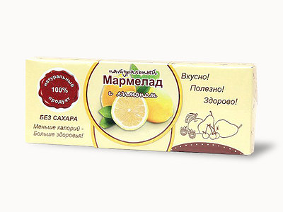  Мармелад натуральный "Лимон" 140г в Людинове
