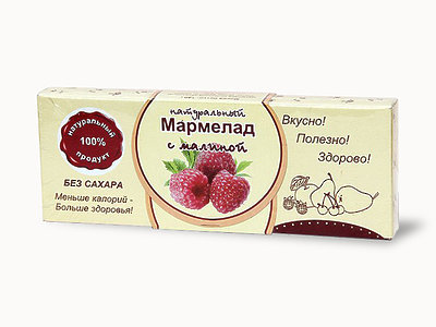  Мармелад натуральный "Малина" 140г в Людинове