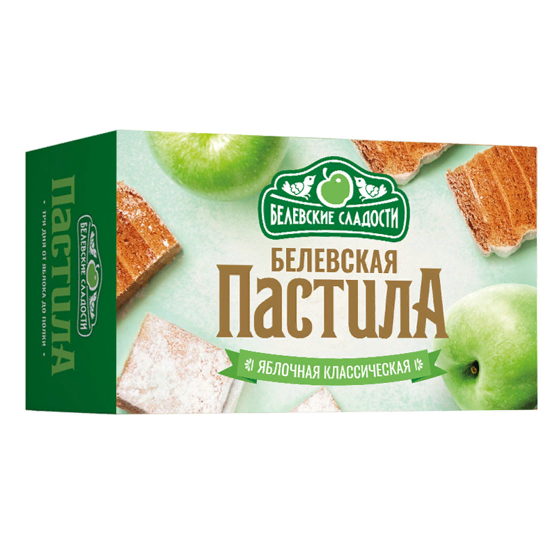  Пастила  200г диетическая КЛАССИКА, НОВЫЙ ФОРМАТ (4 шт по 50гр)   в Людинове